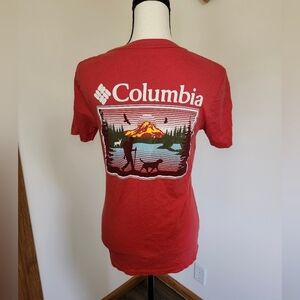 ☀️ Columbia Outdoors Hiking Graphic T Shirt